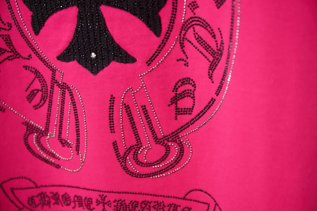 Ch*ome Hearte 26SS New Arrival logo 100% 32 1X 1 ➕ logo ：Black/White/Pink/ /Blue Size：S/M/L/XL